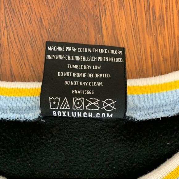 Boxlunch Spongebob Squarepants Rainbow Sweatshirt Women's Size S - Picture 5 of 6